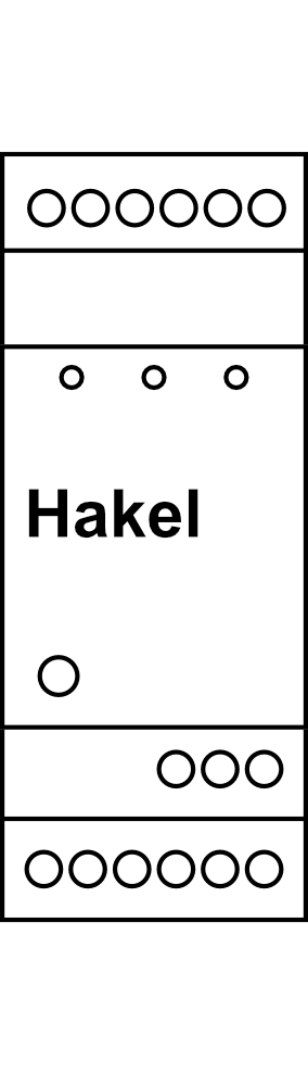 Hlídač izolačního stavu AC Hakel HIG93T/24L.1
