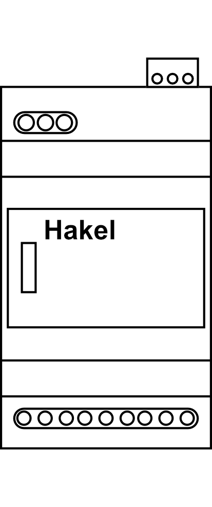 Napěťová a frekvenční ochrana Hakel HUF 003