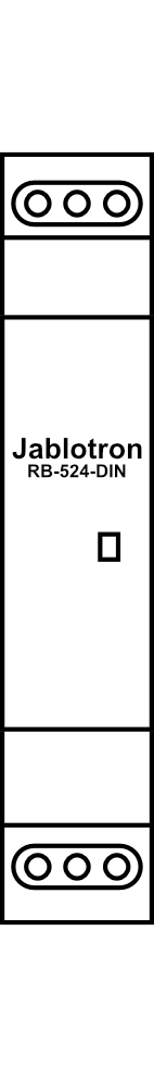 Univerzální silové relé na DIN lištu jablotron RB-524-DIN