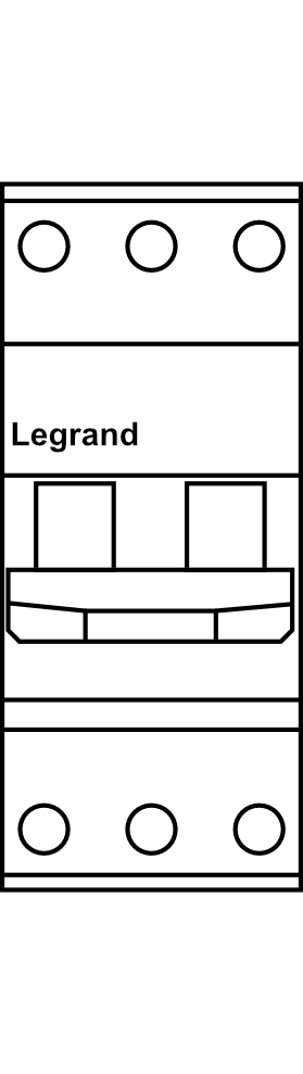 Vypínač Legrand DX-IS 3P do 32A