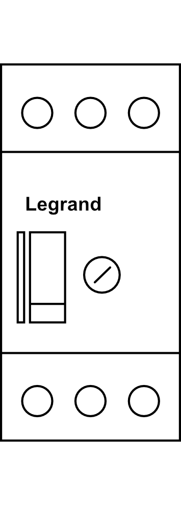 Motorový spouštěč Legrand 0 028 xx, 3P, 0,16 - 32A