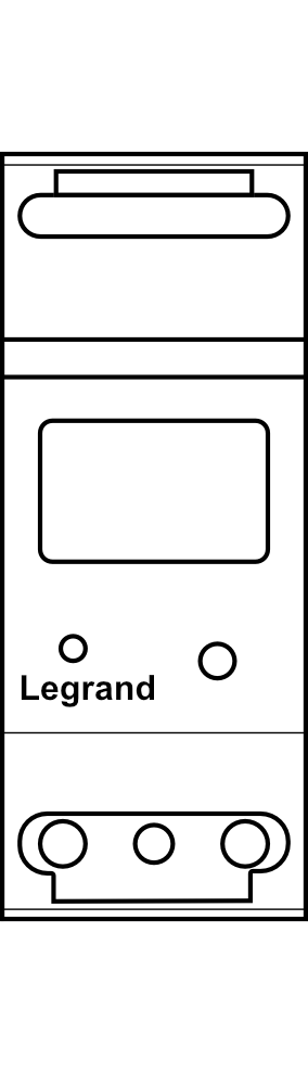 Jednofázové přednostní relé 230V AC Legrand