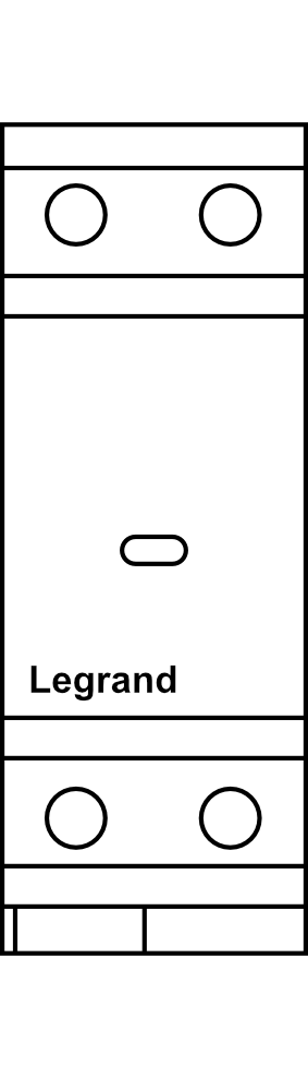 Svodič přepětí Legrand 1P 35kA typ 1+2 (B+C)