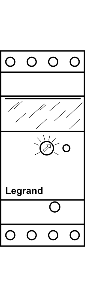 Modulární termostat Legrand 1P 6A