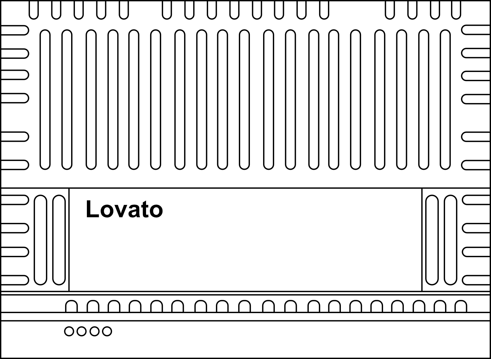 Spínaný nabíječ baterií Lovato BCG1212, 12A/12V DC