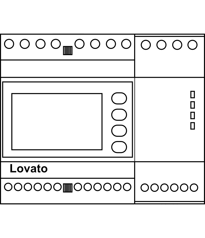 Systém ochrany rozhraní Lovato PMVF80, 2P/5A