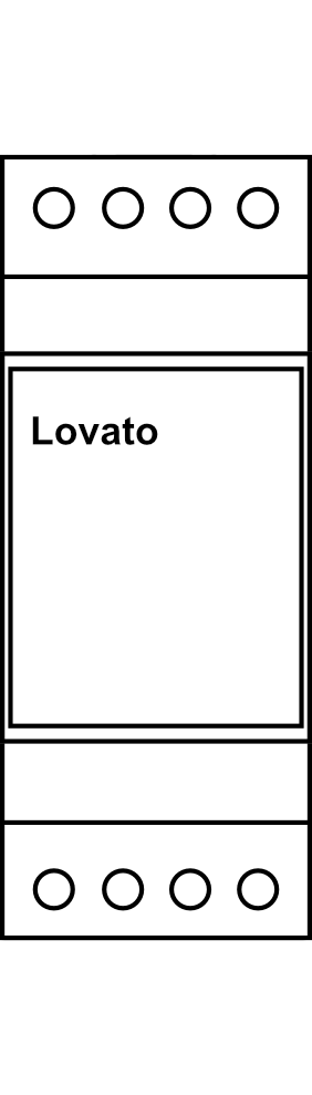 Napěťové ochranné relé Lovato PMV20A575, 1P/8A