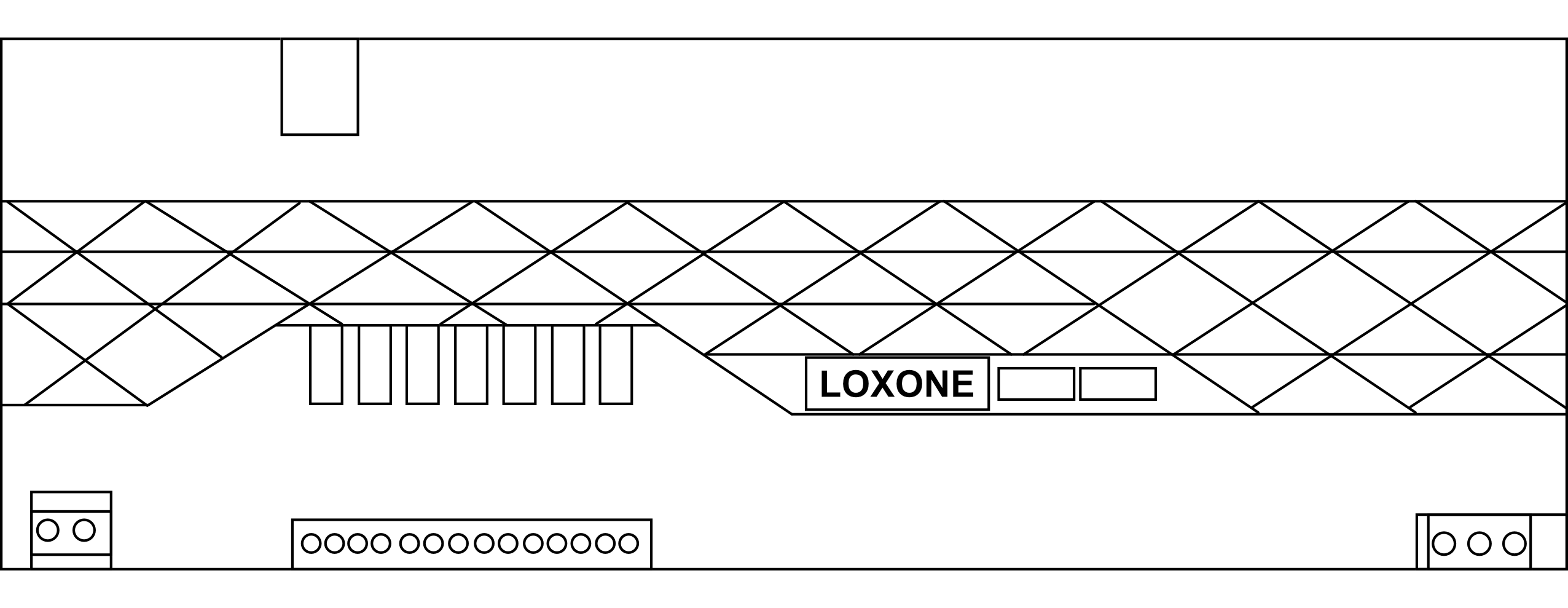 Napájecí a zálohovací zdroj LOXONE, 100401