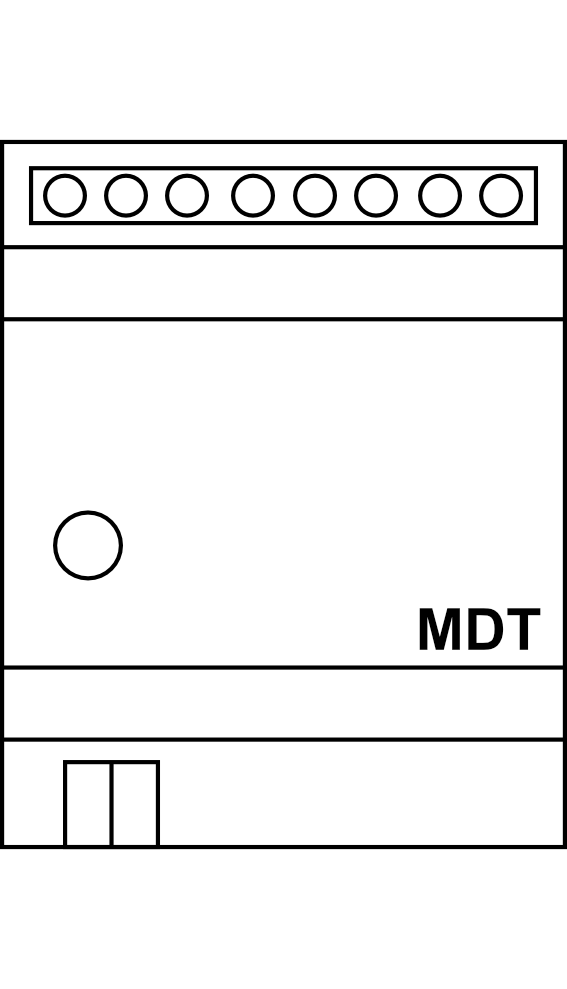 Třífázový elektroměr s přímým měřením MDT EZ-0320.01