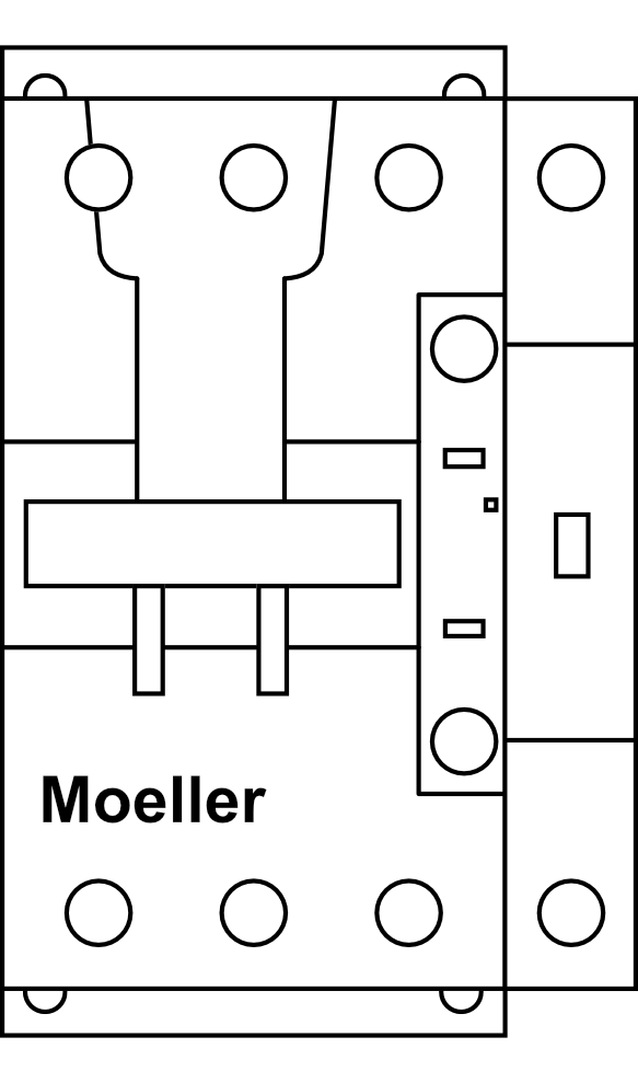 Výkonový stykač MOELLER DILMP63(230V50HZ/60HZ) 4P 63A