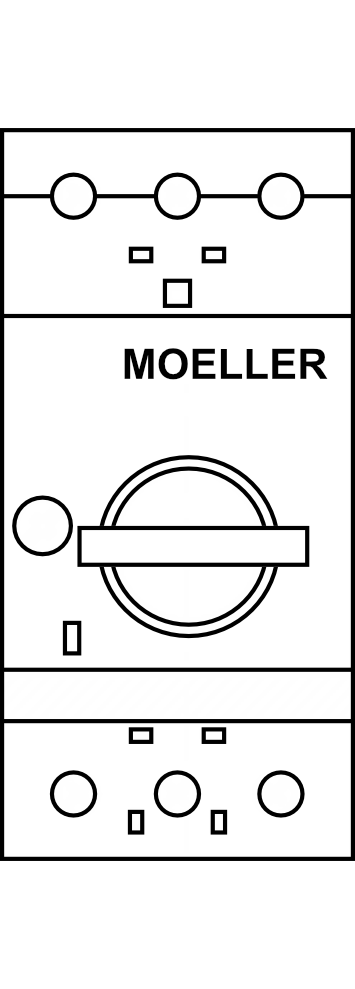 Jistič transformátorů MOELLER PKZM0-xx-T 3P
