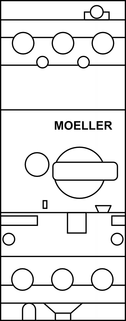 Spouštěč motorů MOELLER PKZM4-xx 3P