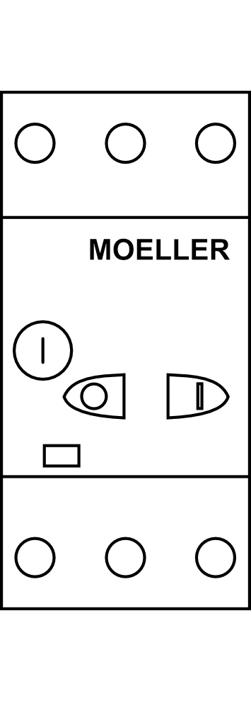 Spouštěč motorů MOELLER PKZM01-xx 3P