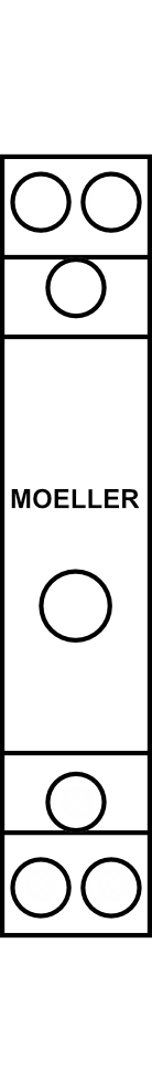 Světelná návěst dvoubarevná s jednou LED diodou MOELLER Z-UEL24