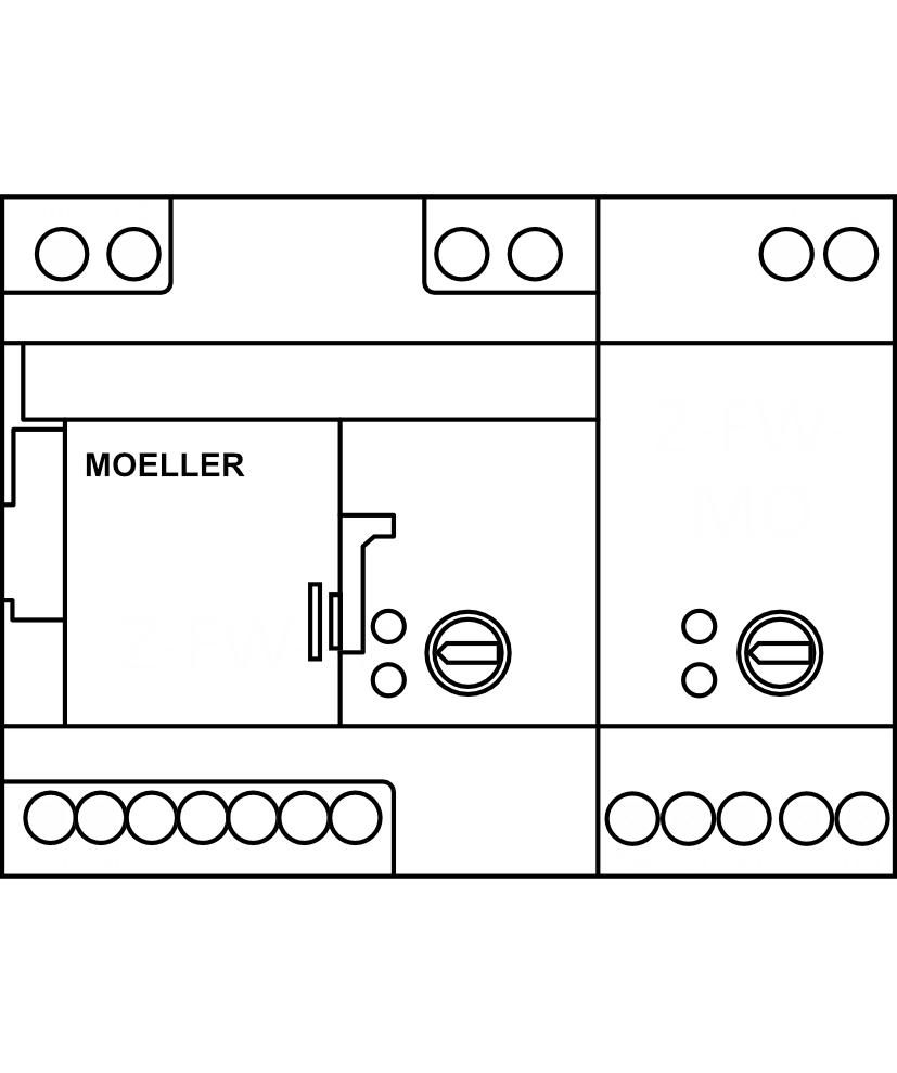Motorový pohon MOELLER Z-FW-LP/MO