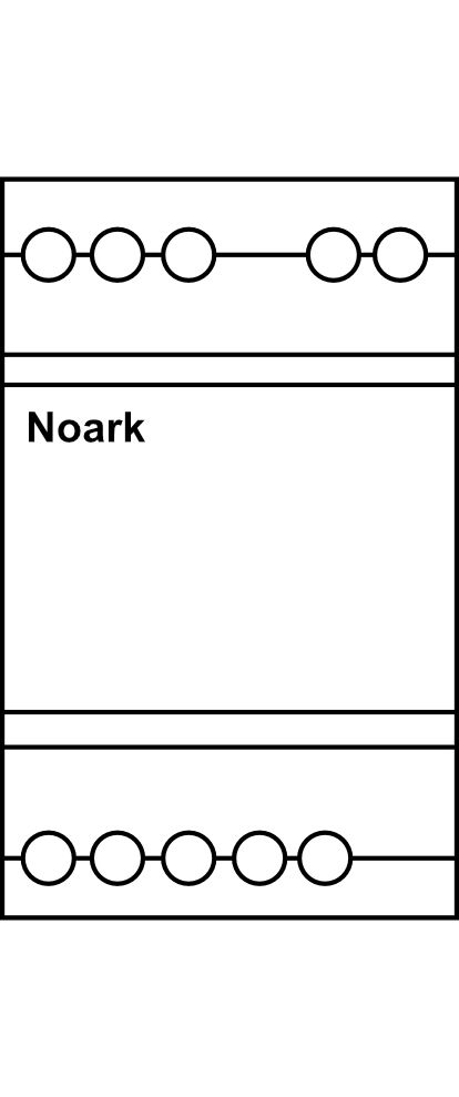 Analogové spínací hodiny NOARK Ex9TAQ 1CO 230V, 16A, 1 přep., 1kanálové