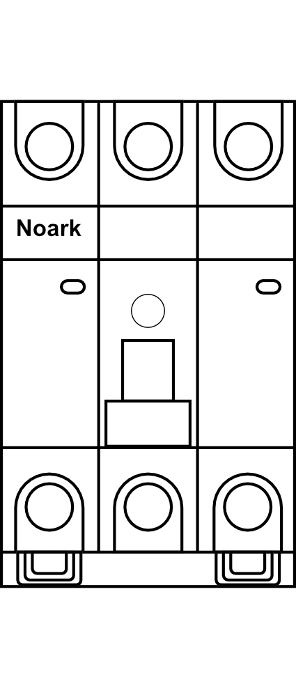 Vypínač Noark Ex9I125 3P (do 125A)