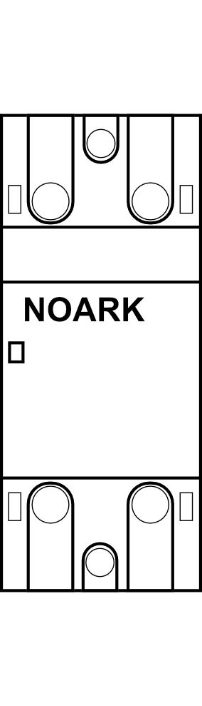 Instalační stykač NOARK Ex9CH40 02 24V 50/60Hz 2NC 40A