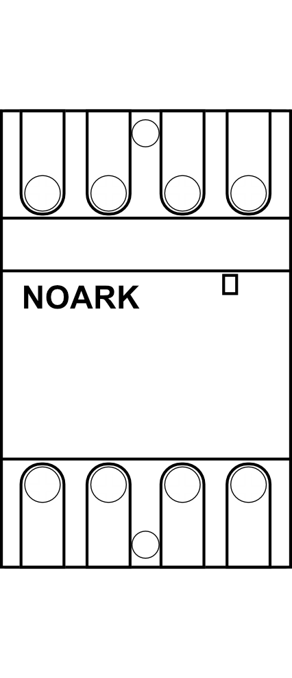 Instalační stykač NOARK Ex9CH63 22 230V 50/60Hz 2NO+2NC 63A