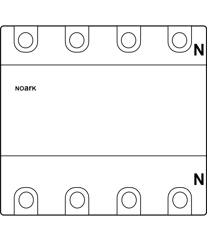 Pojistkový odpojovač NOARK (80kA) 3P+N