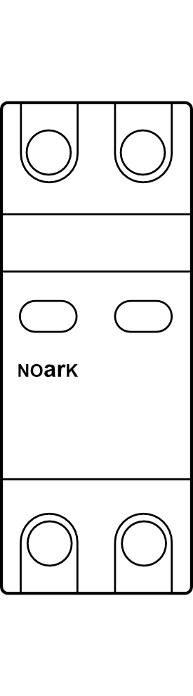 Svodič přepětí NOARK typu I+II (1+1)