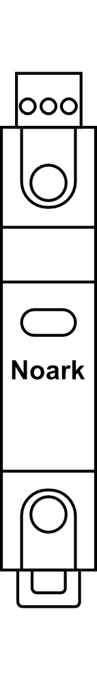 DC svodiče přepětí NOARK Ex9UEP1+2 6.25R 1P 600, 20 kA, Typ B+C (třída I+II), se sign.kontaktem
