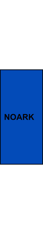 Rozbočovací můstek NOARK TBB 7x10, 63A, modrý