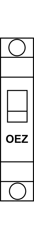 Jistič OEZ LSF, 1P, 40A, 6kA, char. U