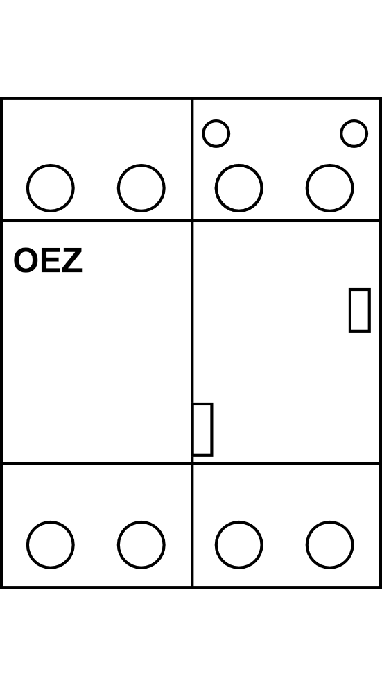 Impulzní paměťové relé OEZ MIG-63-31-A230 3S+1R 63A