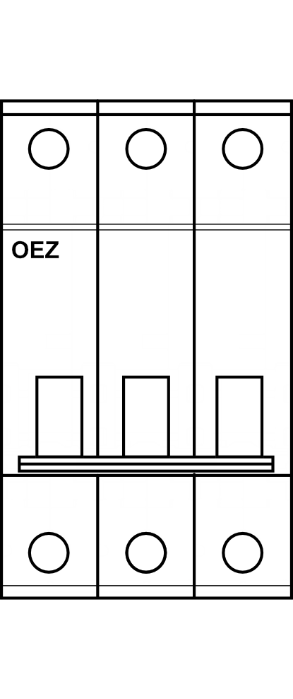 Vypínač OEZ MSO (20-125A) 3P