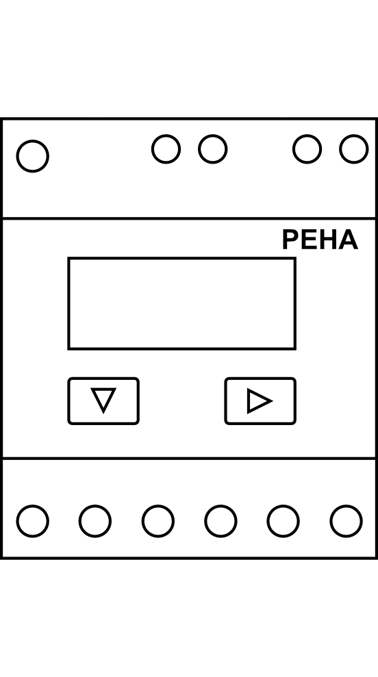 Třífázový elektroměr PEHA EEM400C-D-M-MID