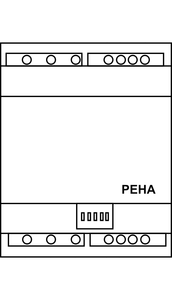 Modul rolety/žaluzie PEHA D 940 JRM, 8násobný