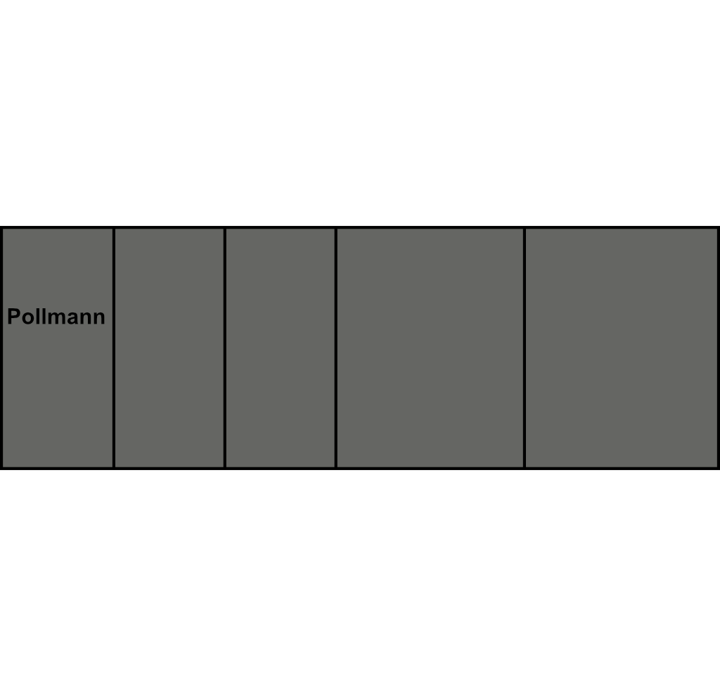 5-pólová rozbočovací svorkovnice Pollmann HLAK 25-5/18 gr-S 5xšedá