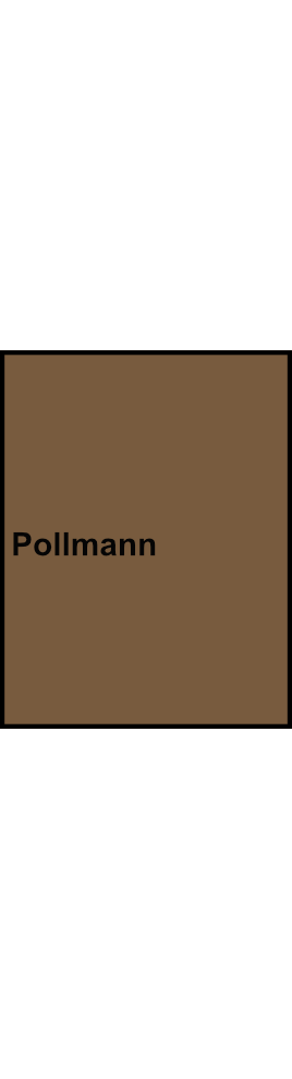 1-pólová rozbočovací svorkovnice Pollmann HLAK 25-1/6 M2 hnědá
