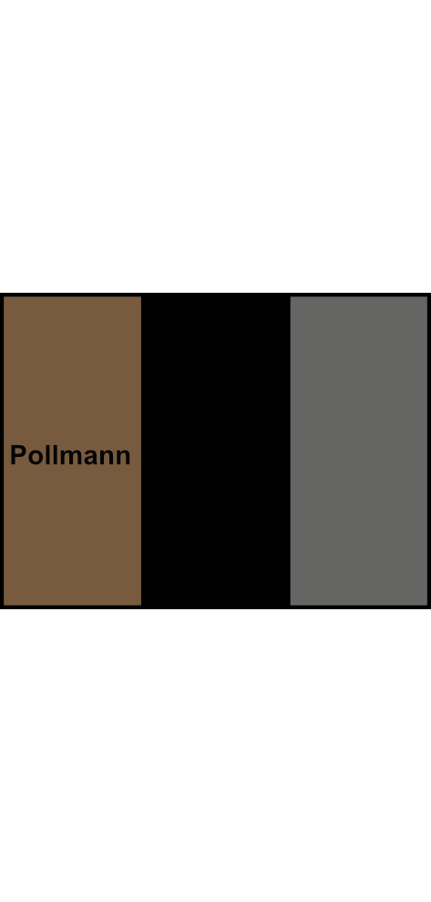 3-pólová rozbočovací svorkovnice Pollmann HLAK 25-3/6 BSG-S hnědá/černá/šedá