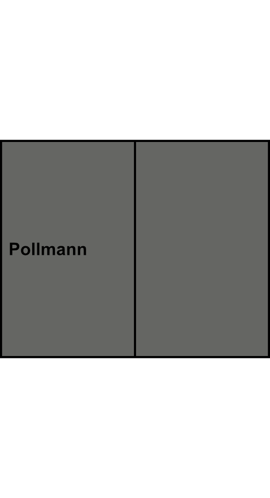 2-pólová rozbočovací svorkovnice Pollmann HLAK 35-2/4 S 2xšedá