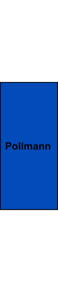 1-pólová rozbočovací svorkovnice Pollmann HLAK 35-1/2 M2 modrá