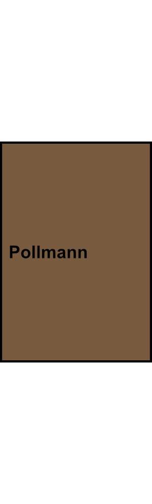 1-pólová rozbočovací svorkovnice Pollmann HLAK 70-1/2 M2 hnědá