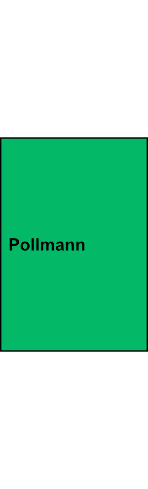 1-pólová rozbočovací svorkovnice Pollmann HLAK 70-1/2 M2 zelená