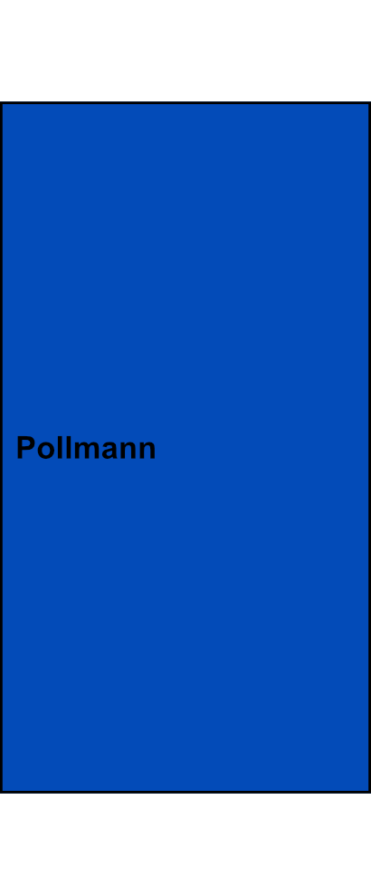 1-pólová univerzální svorka Pollmann UK 150/2 N modrá