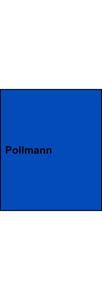 1-pólová univerzální svorka Pollmann UK 50/3 N modrá