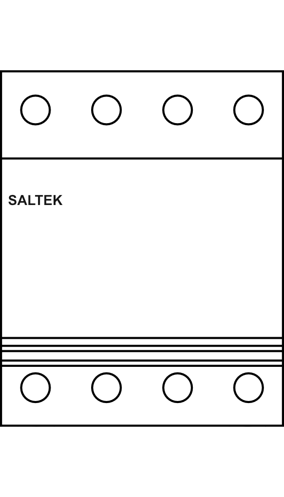 Rázová oddělovací tlumivka SALTEK RTO-63, 63A, 500V AC