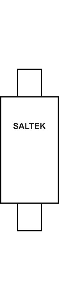 Dvoustupňová přepěťová ochrana pro koaxiální vedení SALTEK SX-090-F75 F/F, 2.5kA, 0.7A, typ B+C+D (třída I+II+III)