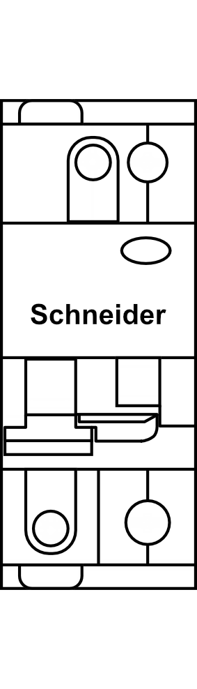 Proudový chránič s nadproudovou ochranou Schneider DPN Vigi K (6kA, char. C) 10-20A 30mA 1P+N typ A