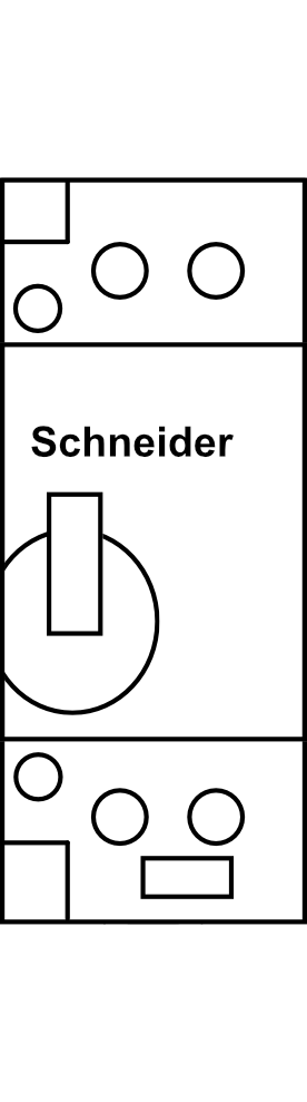 Dvoutarifní stykač s automatickým návratem Schneider GY4020M5, 2Z, 40A, cívka 220/240 V