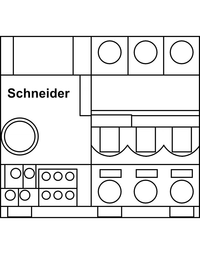 Jistič Schneider Reflex iC60H (10kA) char.B 3P