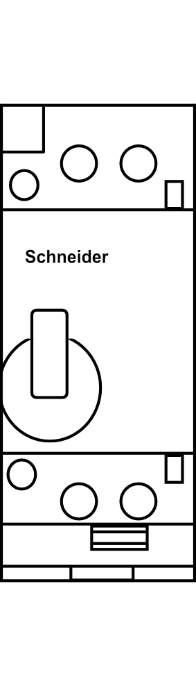 Dvoutarifní stykač Schneider iCT s automatickým návratem A9C21162 24V AC 63A 2S