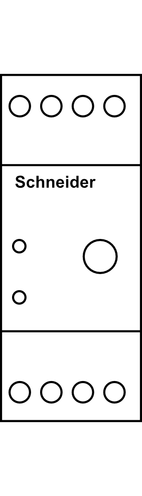 Fázové řídicí relé Schneider iRCP 8A 3P