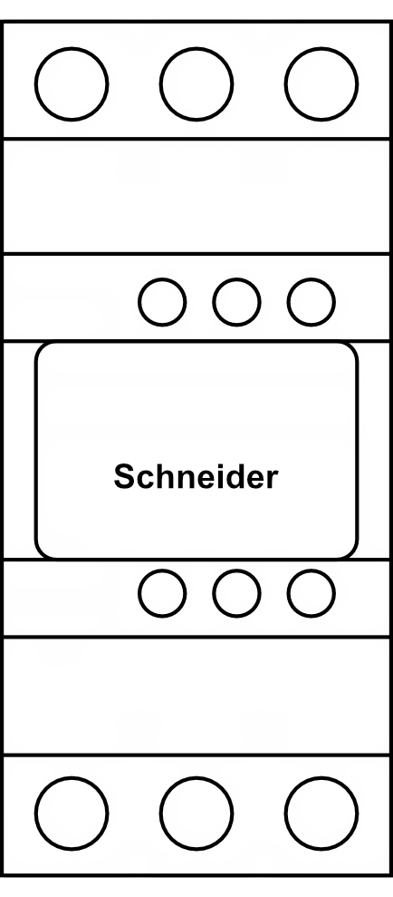 Stykač Schneider LC1DxxAE7, 3P, do 80A, EverLink, cívka 48V AC 50/60Hz