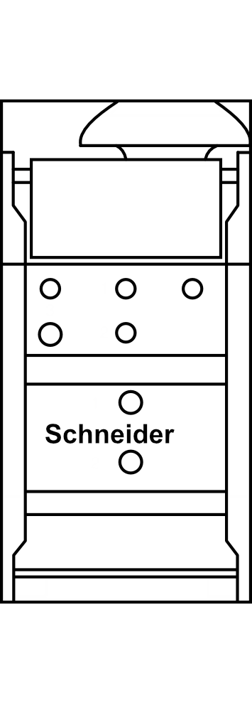 Binární vstupy Schneider REG-K/4x10 